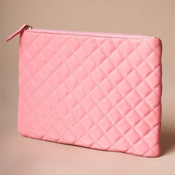 Quilted Rectangle Pouch Bag - Picture 3 of 3